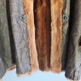 Vintage 3-In-1 Fur Coat