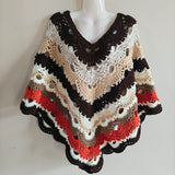 Vintage Handknit Poncho