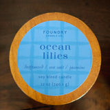 FOUNDRY CANDLE CO Ocean Lilies Candle