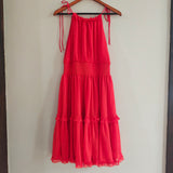 BANANA REPUBLIC Ruffled Halter Dress