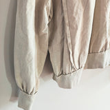 Terry Knit Flower Patch Top