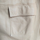 TRINA TURK Longline Leather Coat