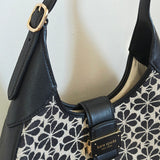KATE SPADE Flower Jacquard Shoulder Bag