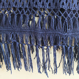 NEW YORK & CO Crochet Knit Top