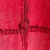 Vintage Suede Patchwork Jacket