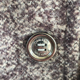 CALVIN KLEIN Tweed Trench Coat