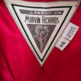 Vintage Wool & Mink Fur Long Coat