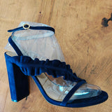 CHLOE Suede Block Heels