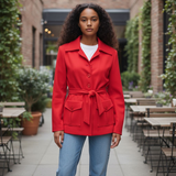 Vintage Short Trench Coat