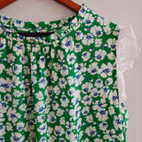 Floral Sleeveless Blouse