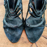 DIOR Patent Leather Strappy Heels