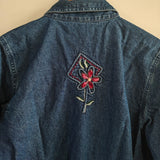 Vintage Embroidered Denim Jacket