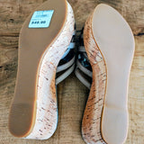 TAHARI Cork Wedges