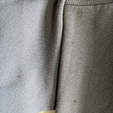 BURBERRY Wool Ruffle Placket Coat