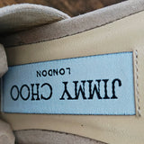 JIMMY CHOO Myla Studded Suede Mules