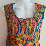 Vintage Paisley Dress