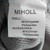 Waffle Knit Lace Sleeve Top