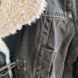 DECODED Sherpa Lined Corduroy Jacket