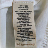 SOFT SURROUNDINGS Alexandria Embroidered Skirt