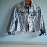 ALLSAINTS Distressed Denim Jacket