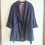 Vintage GIVENCHY COUTURE Alexander McQueen Wool Coat