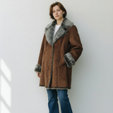 Vintage Vegan Suede Jacket