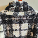 MARISSA OLIVIA Sherpa Fleece Cowl Neck Top