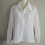 Vintage Cutwork Lace Top