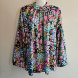 Vintage Floral Blouse