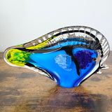 Hand-Blown Murano-Style Tang Fish Sculpture