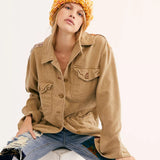 FREE PEOPLE Swept Up Shirt Jacket