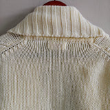 Vintage Fisherman Cardigan Sweater