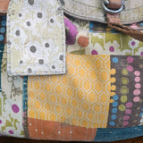 Vintage FOSSIL Patchwork Bag