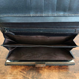 Vintage GUCCI Canvas Continental Wallet