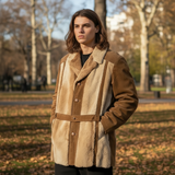 Vintage "Jim Morrison" Kangaroo Fur Jacket