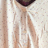 MAIDENFORM Lace Trim Pajama Set