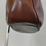 GUCCI Leather Bamboo Handle Bag