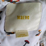 MAEVE BY ANTHROPOLOGIE Matilda Mushroom Blouse