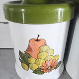 Vintage Aluminum Nesting Canisters