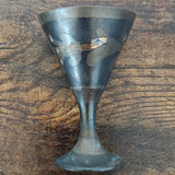 Vintage Etched Brass Coffee Set