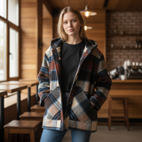 Vintage Hooded Wool Coat