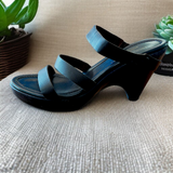 DONALD PLINER Vachetta Leather Sandals