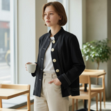 Vintage Button-Front Jacket