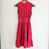 MAX STUDIO Smocked Striped Dress