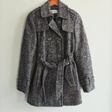 CALVIN KLEIN Tweed Trench Coat