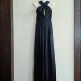 TAHARI Petra Satin Jumpsuit