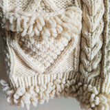 Vintage Hooded Cardigan Sweater