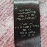 COACH Reversible Cashmere Blend Scarf