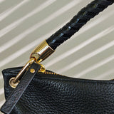 KATE SPADE Gorgeous Pebble Leather Slouchy Convertible Hobo Bag