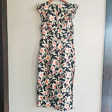 REBECCA TAYLOR Kamea Floral Faux Wrap Dress